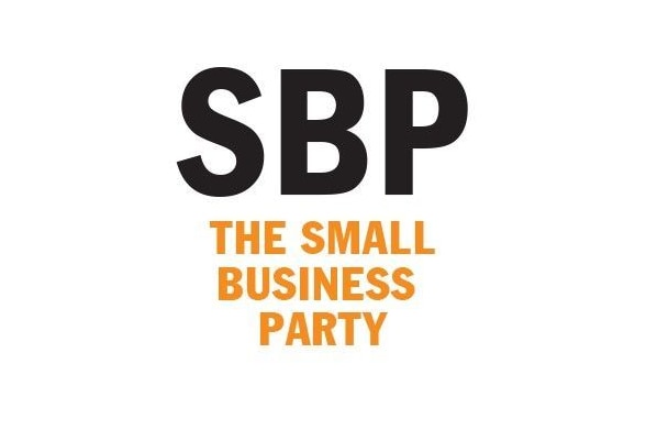 The Small Business Party logo.