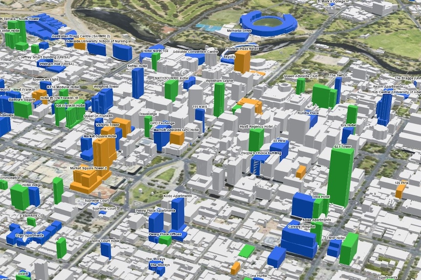 PlanSA development map