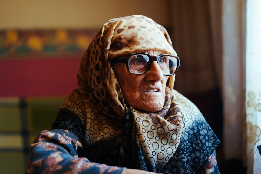 Hatice Demir, 95, talks about her father, Gallipoli veteran Adil Sahin.