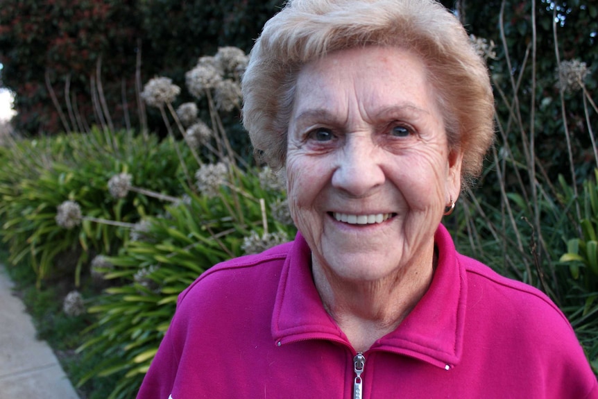 Margaret Spaulding at her home outside of Hobart.