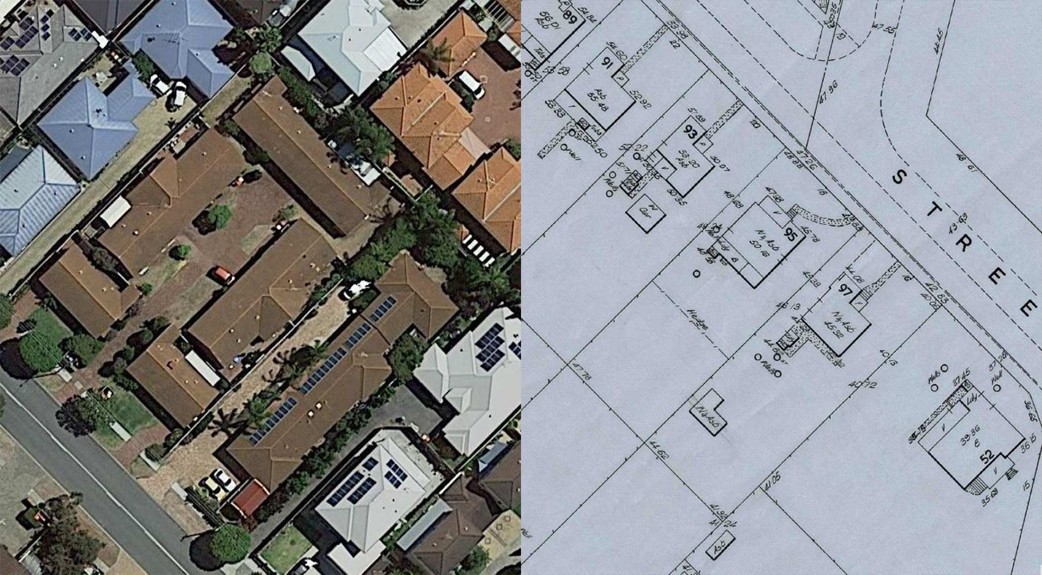 Perth Inner Suburbs Map Detailed Hand-Drawn Maps Allow Perth Residents To See Their Homes 100 Years  Ago - Abc News