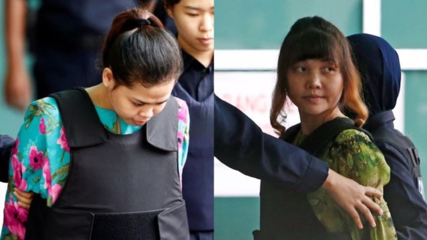 Siti Aisyah (left) and Doan Thi Huong have pleaded not guilty to killing Kim Jong-nam. (Photo: Reuters: Lai Seng Sin)