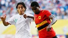 Angola are out of the World Cup after drawing their match 1-1 with Iran.