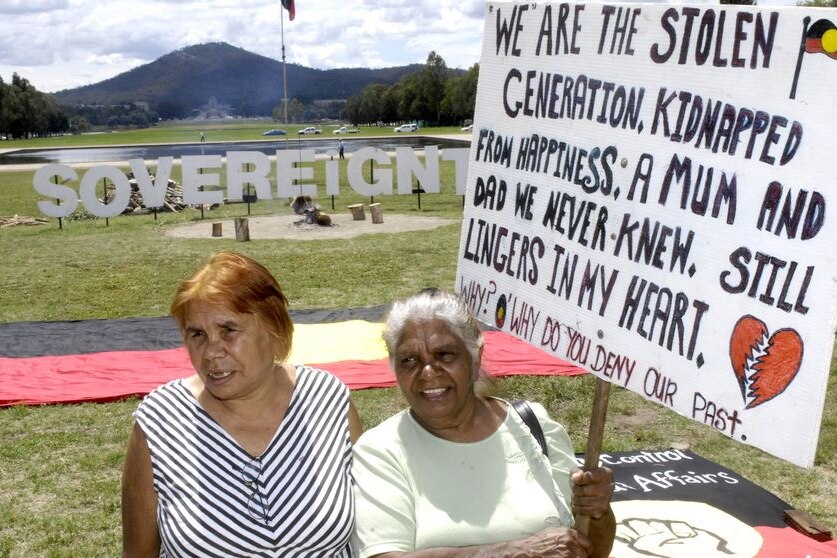 Stolen Generations members gather in Canberra