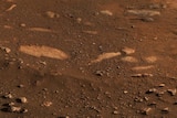 Pebbles and dirt on Mars