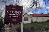 Meander Primary School sign