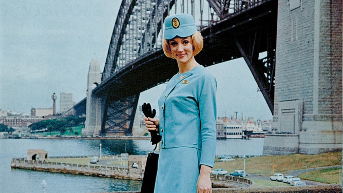 Qantas uniform from 1964-1969