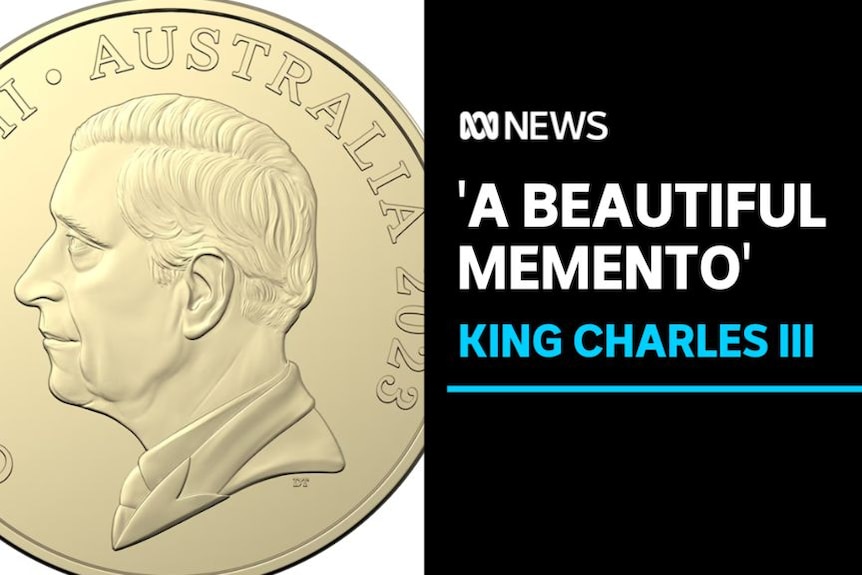 'A Beautiful Memento', King Charles III: A coin featuring the profile of King Charles.