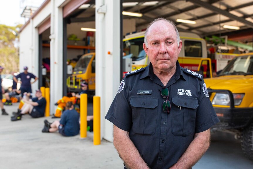 Victorian Country Fire Authority's Peter Lucas