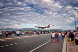 The City of Canberra approaches Illawarra Airport