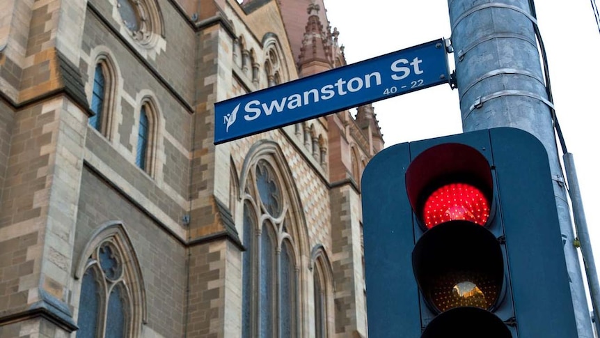 The Metro Rail project will run underneath Swanston Street