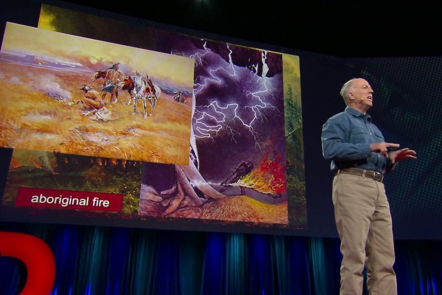 Stephen Pyne delivers a TED Talk