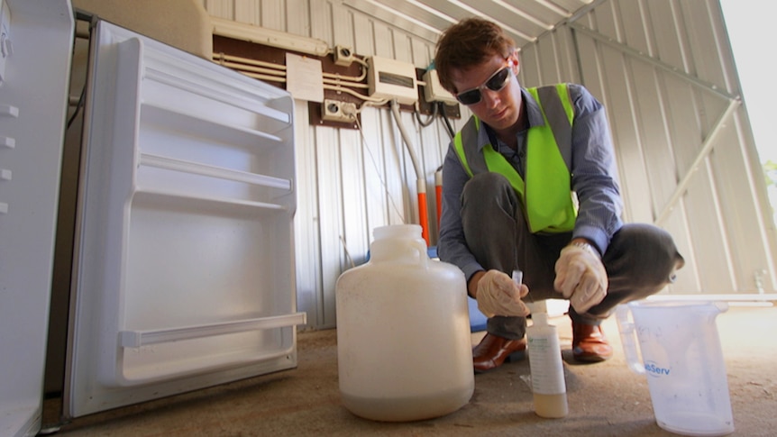 University of Queensland researcher Jake O'Brien says sewage testing reveals a rise in methamphetamine use.