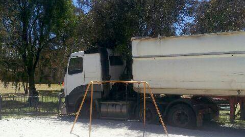 Kojonup truck in playground