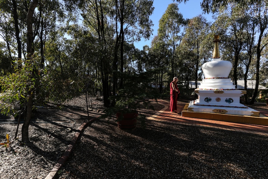 Thubten Feldmann said his Buddhist practice is ultimately about helping others.