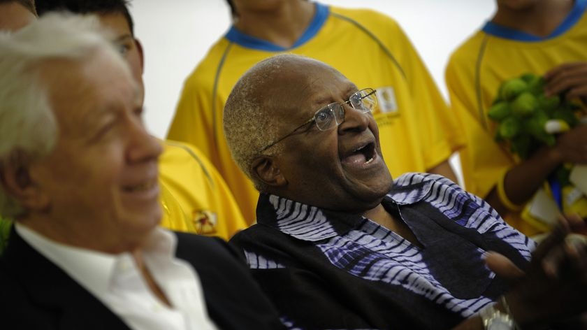 Veteran campaigner: Desmond Tutu said he was pleased with his legacy.