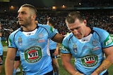 Robbie Farah and Paul Gallen commiserate after State Of Origin III