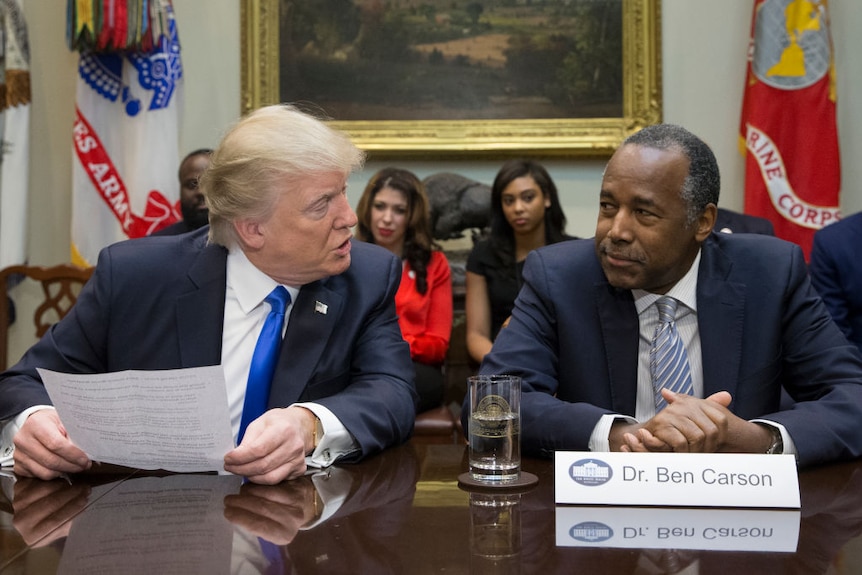 Donald Trump and Ben Carson