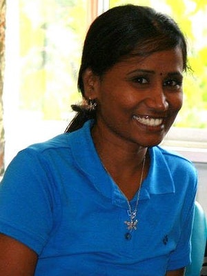 A supplied photo of detained Tamil refugee Ranjini.