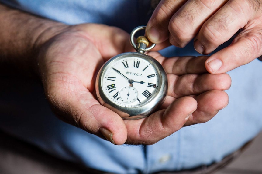 New South Wales Government Railways pocket watch.