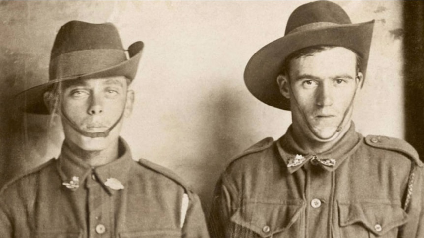 Edward Giles, the youngest West Australian to die in WWI, and James Harrington