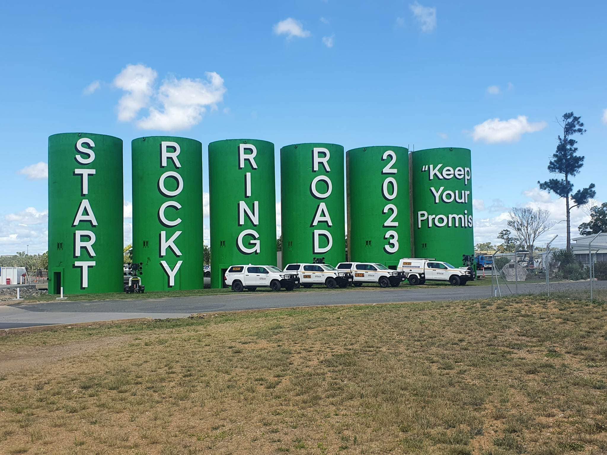 How a convoy to Canberra and some silo art got governments to agree on a billion-dollar project