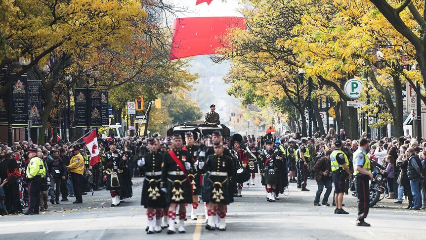 Funeral for Canadian soldier Nathan Cirillo