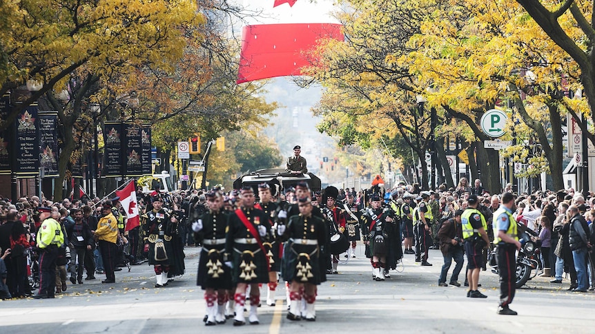 Funeral for Canadian soldier Nathan Cirillo
