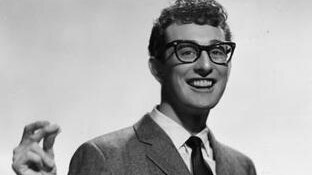 Buddy Holly publicity picture for Brunswick Records.