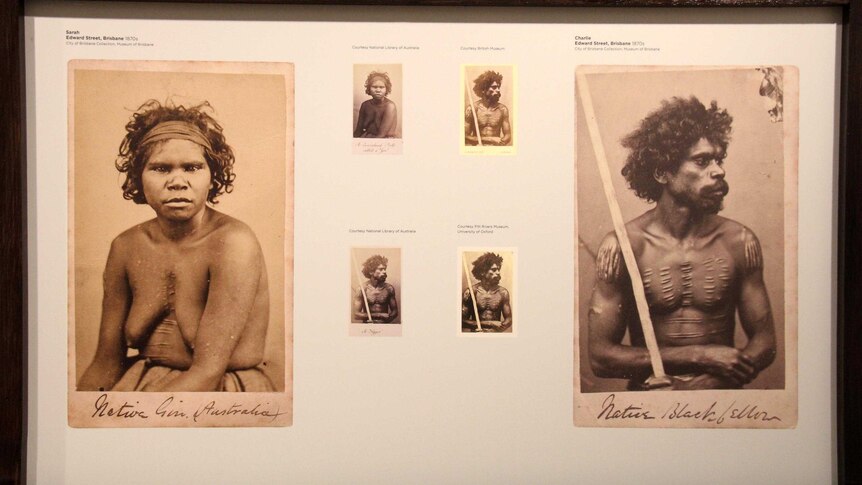 Photographs at Captured: Early Brisbane photographers and their Aboriginal subjects.