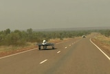 Solar racers on road again after smoke break