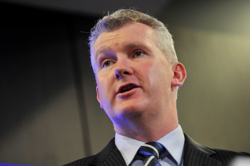 Tony Burke at the National Press Club