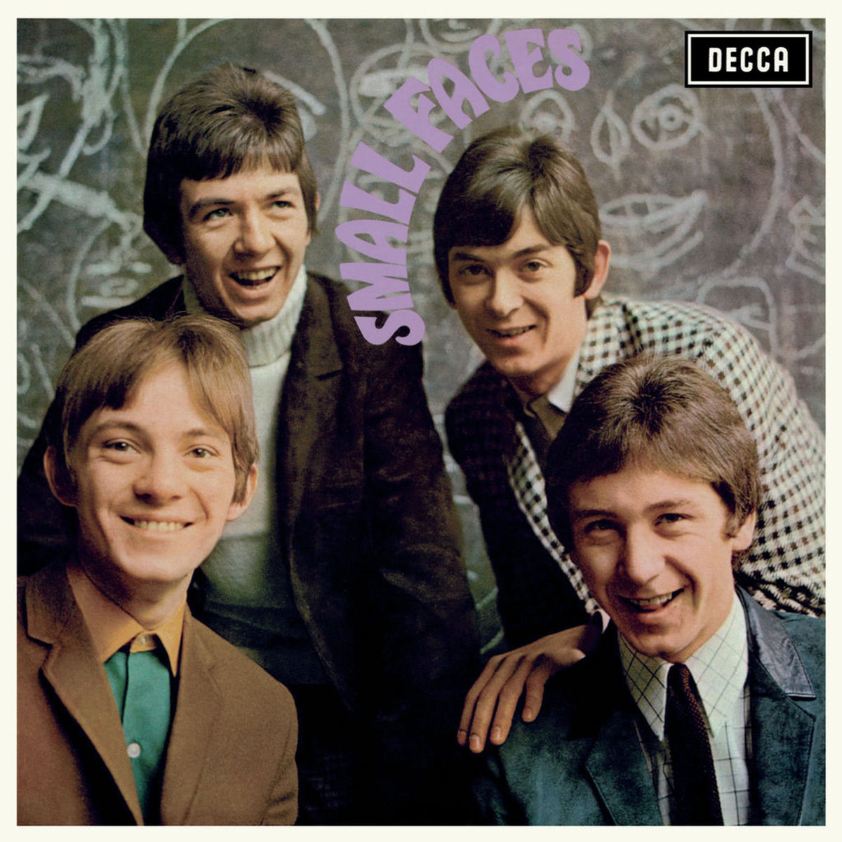 A photo of the four member of Small Faces