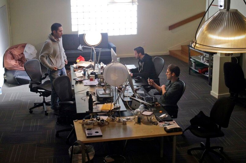 Kevin Systrom (left), and Mike Krieger (right) started Instagram with 13 staff.