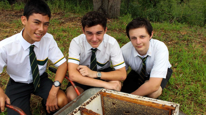 Corinda State High School students