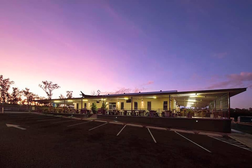 Sunset photo of Berry Springs tavern in Northern Territory
