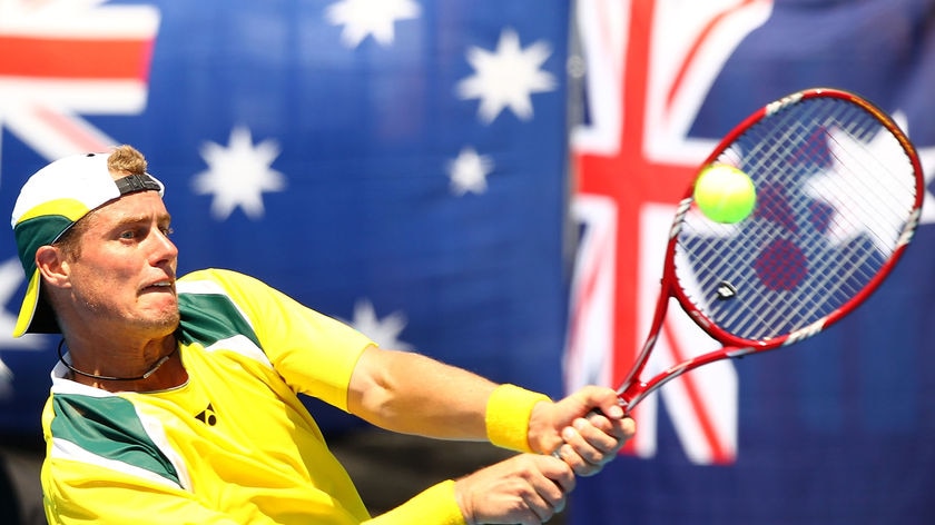 Late blow: Hewitt has pulled out of the reverse singles.