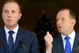 LtoR Peter Dutton and Tony Abbott