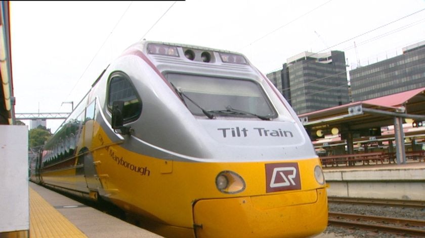 The Brisbane-to-Cairns tilt train service resumes today.