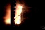 Footage reveals moment firefighters saw the Grenfell blaze