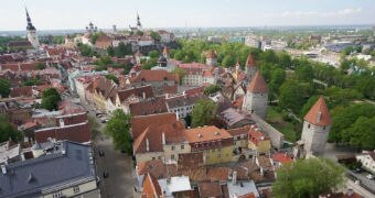 Estonia's capital Tallinn.