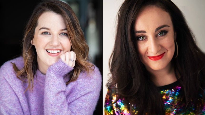 Headshots of comedians Bridie Connell and Greta Lee Jackson