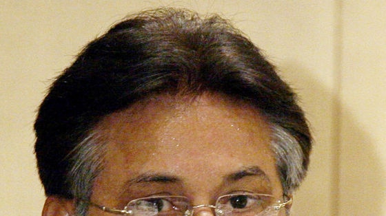 Pakistani President General Pervez Musharraf