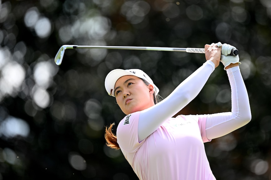 李旻智在世界女子高尔夫球手中排名第五。