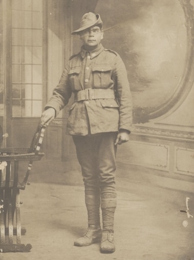 Lance Corporal Charles Tednee Blackman of the 9th Battalion.