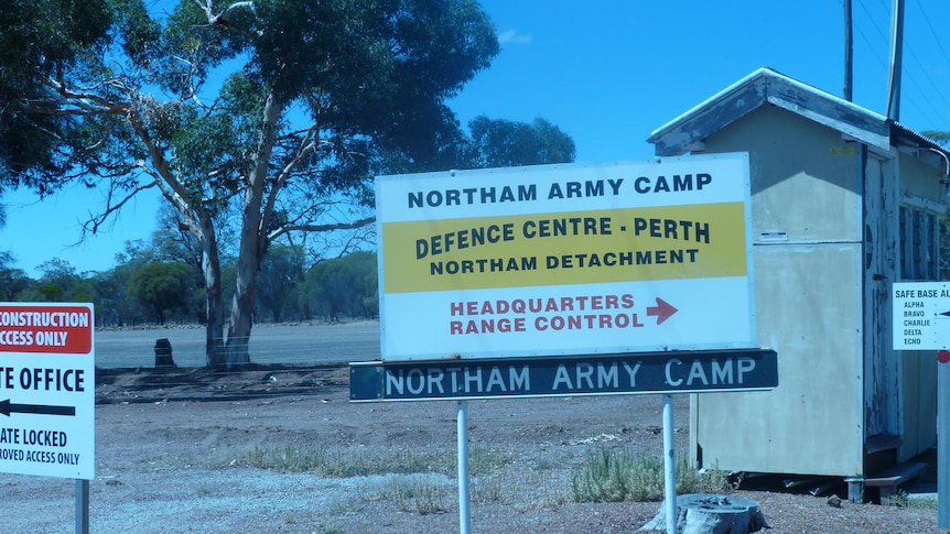 The Army Barracks at Northam, the site of a new detention centre