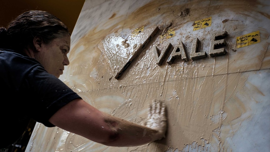 Protests at Vale's headquarters in Rio