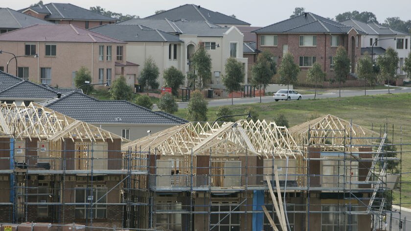 New homes in north-west Sydney