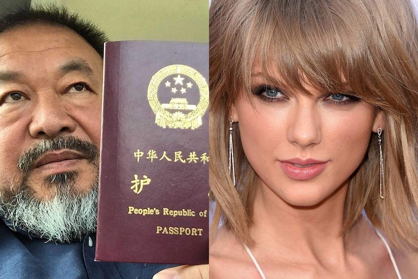 Ai Weiwei and Taylor Swift