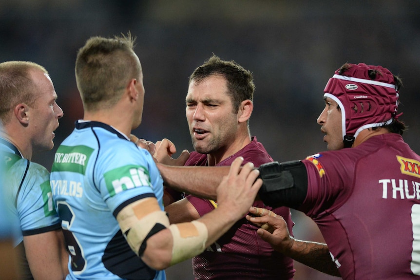 Players come to blows during Origin II